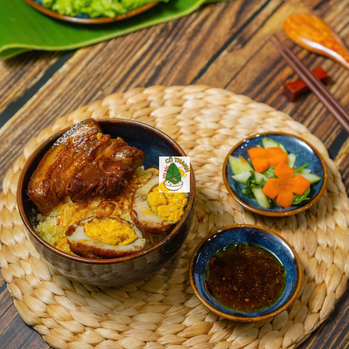 Xôi Xéo Thịt Kho + Trứng